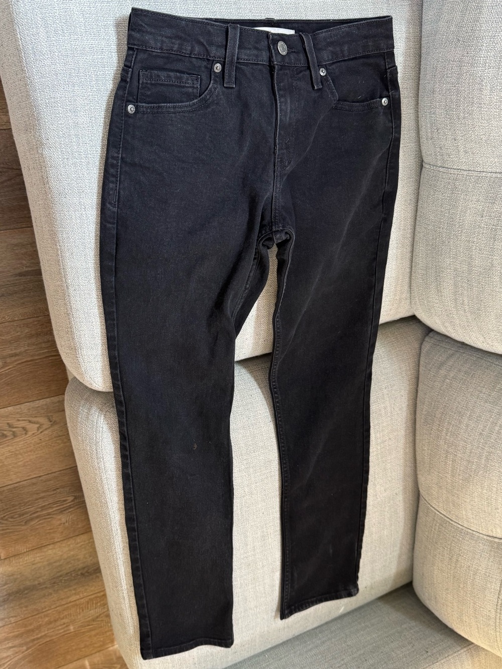 Men's Black Slim Fit Jeans